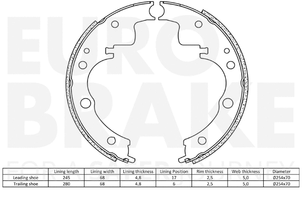 Brake Shoe Set