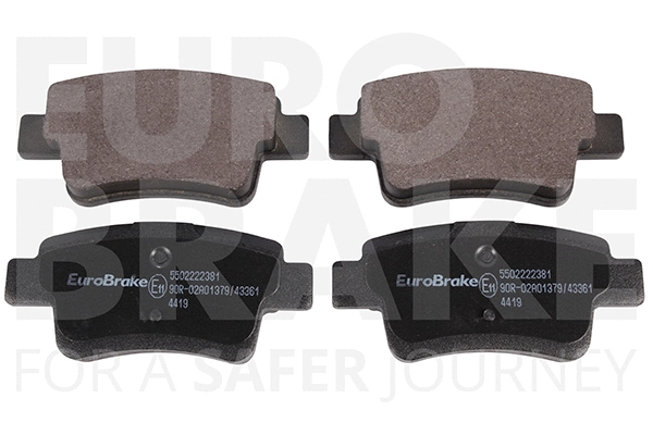 Brake Pad Set, disc brake (5502222381)