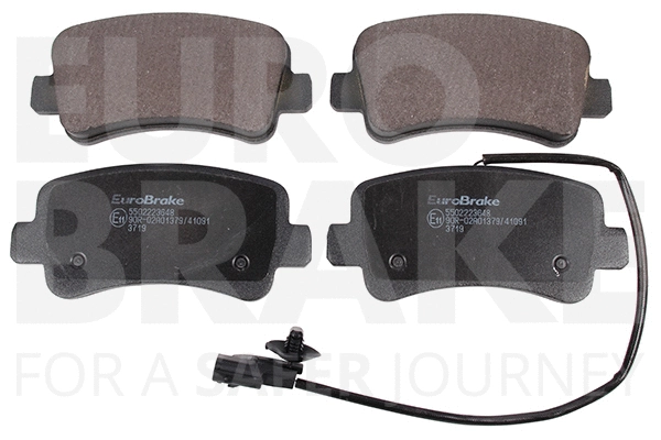 Brake Pad Set, disc brake (5502223648)