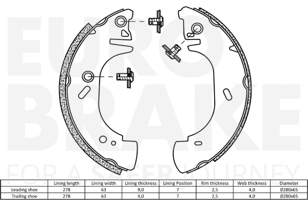 Brake Shoe Set