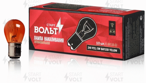 Bulb, stop/tail light (VL-BAY15D-03)