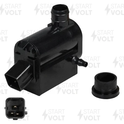 Washer Fluid Pump, window cleaning (SWP 0801)
