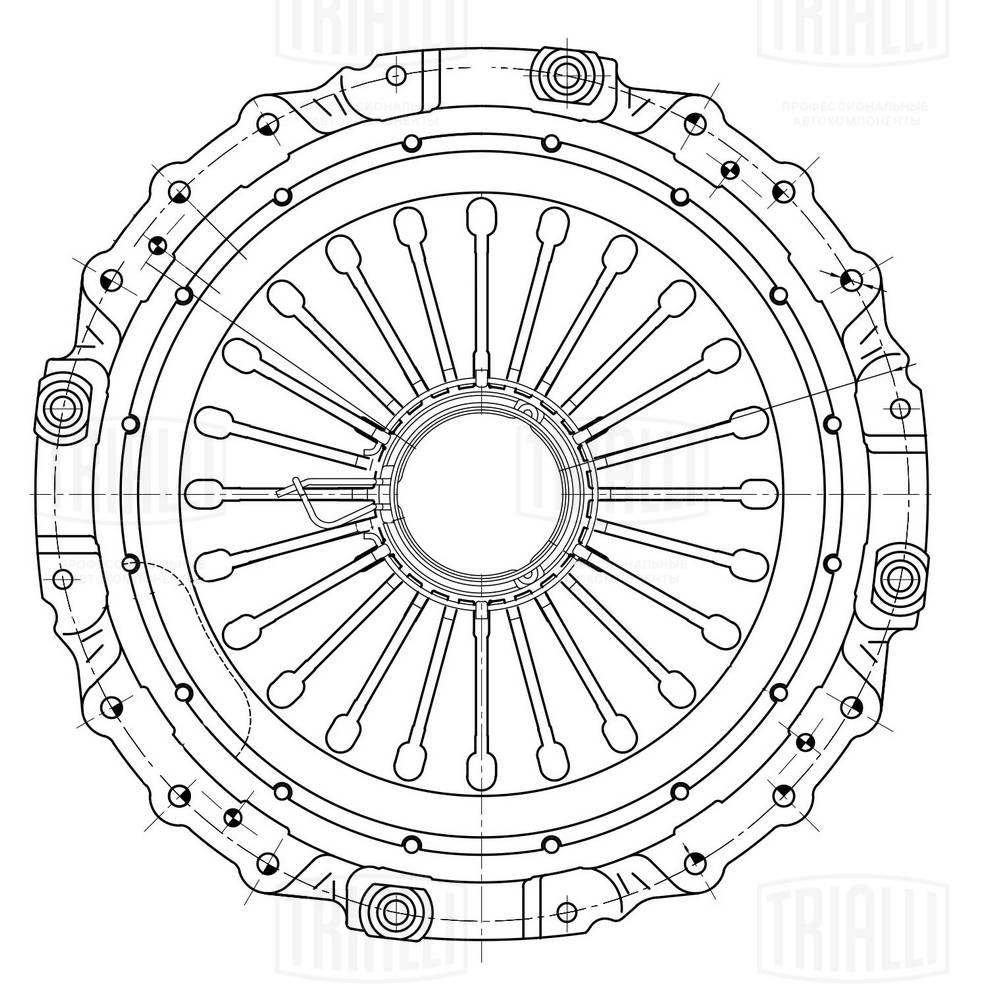 Clutch Pressure Plate (FS 706)