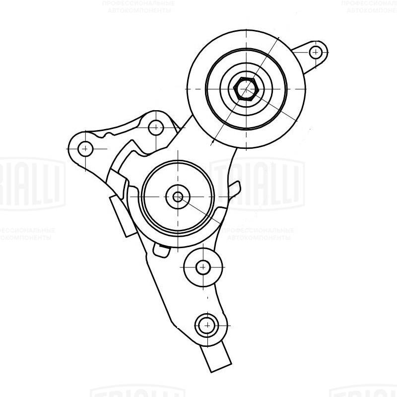 Deflection/Guide Pulley, V-ribbed belt