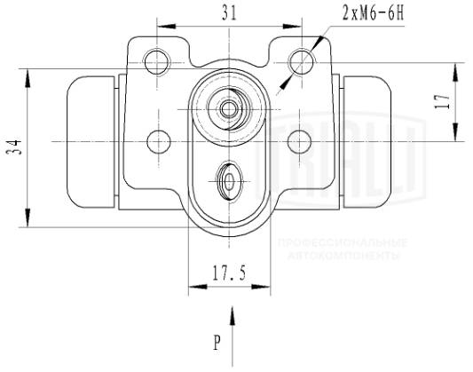 Wheel Brake Cylinder (CF 2548)