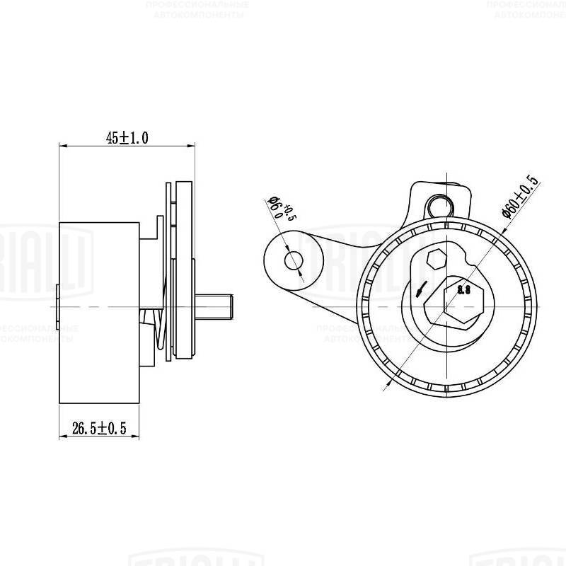Tensioner Pulley, timing belt