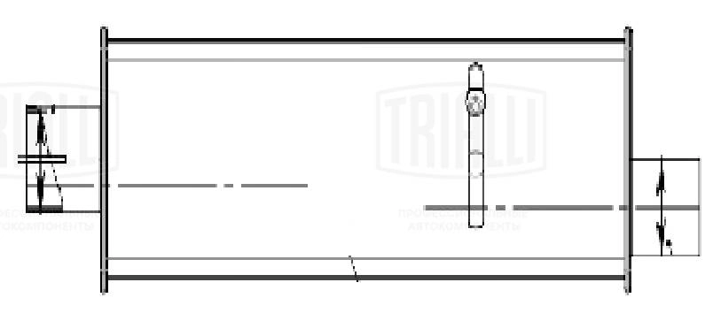 Rear Muffler (EMM 0702)