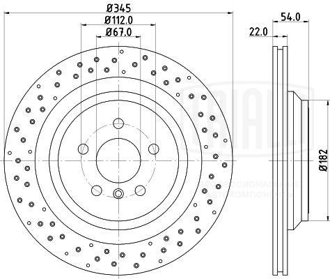 Brake Disc (DF 190418)