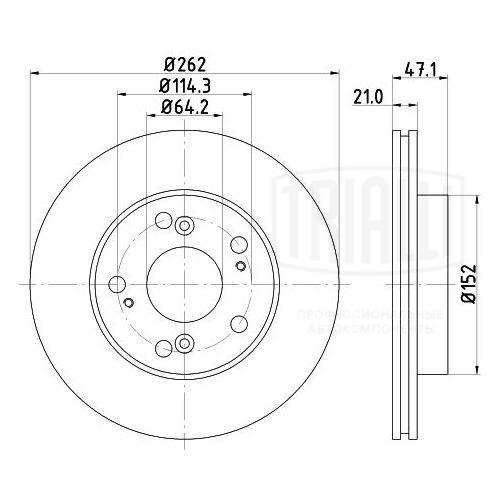Brake Disc (DF 230107)