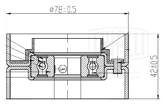 Belt Tensioner, V-ribbed belt (CM 5634)