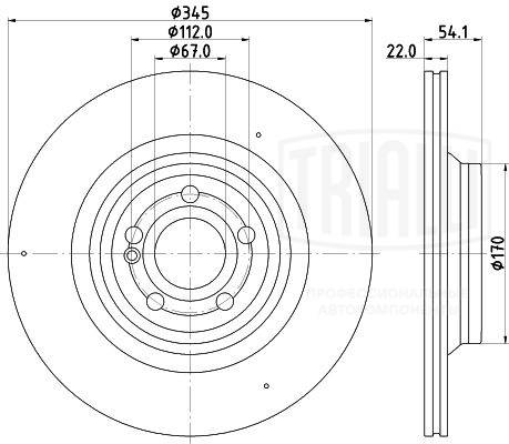 Brake Disc (DF 190441)
