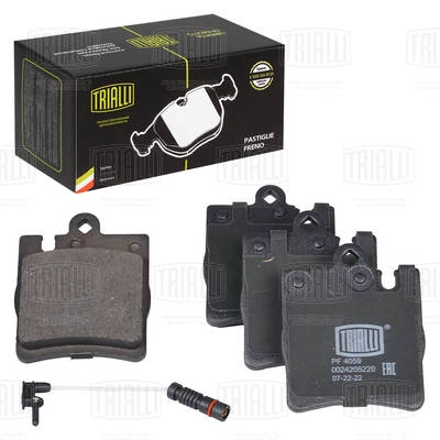 Brake Pad Set, disc brake (PF 4059)