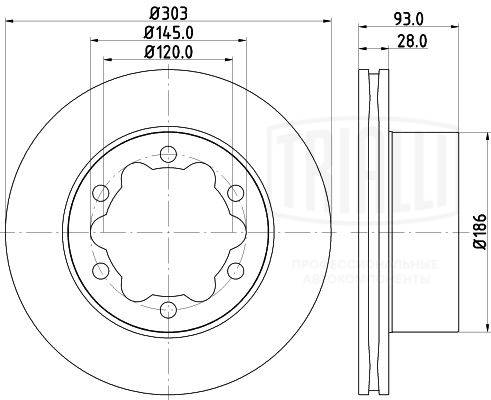 Brake Disc (DF 190408)