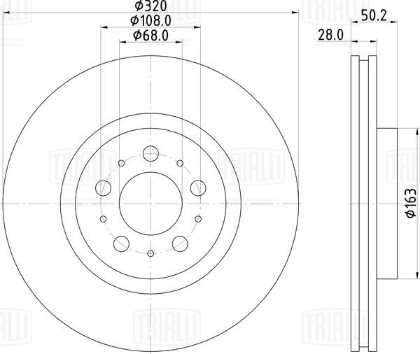 Brake Disc (DF 106207)