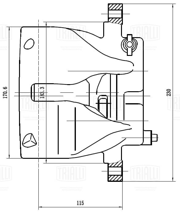 Brake Caliper (CF 032015)