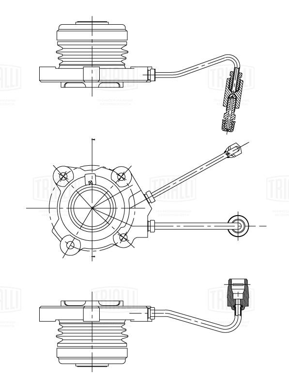 Central Slave Cylinder, clutch
