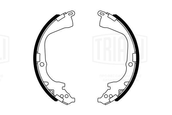 Brake Shoe Set (GF 4409)