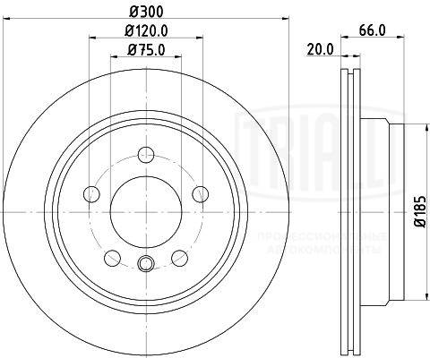 Brake Disc (DF 190412)
