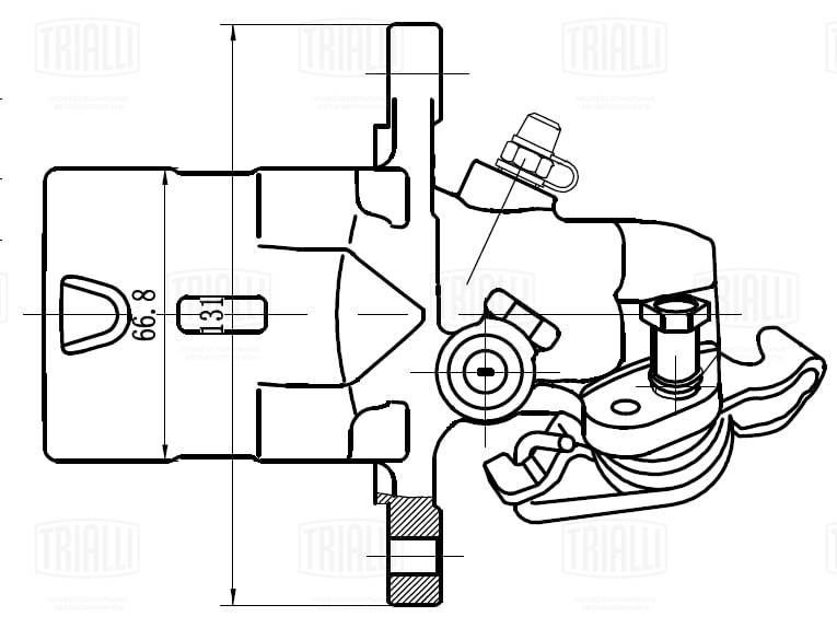 Brake Caliper (CF 032108)