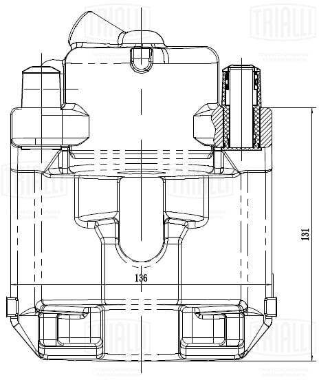 Brake Caliper (CF 012017)