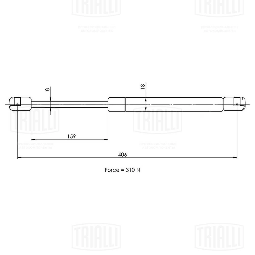 Gas Spring, boot/cargo area