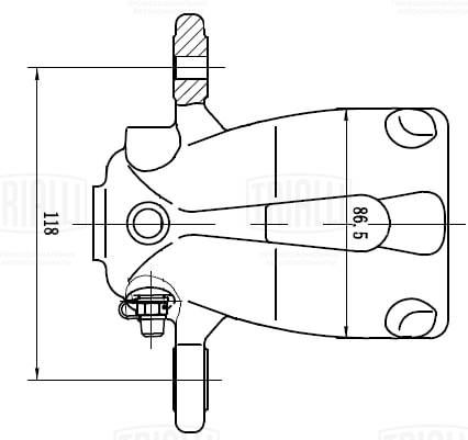 Brake Caliper (CF 084725)