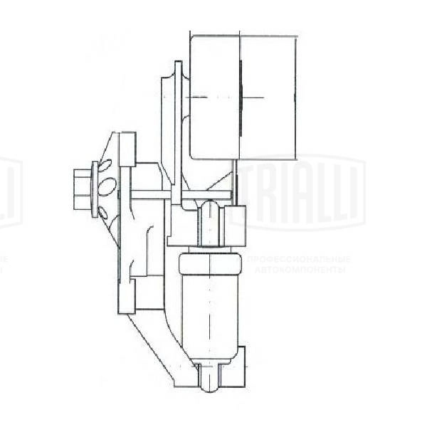 Deflection/Guide Pulley, V-ribbed belt