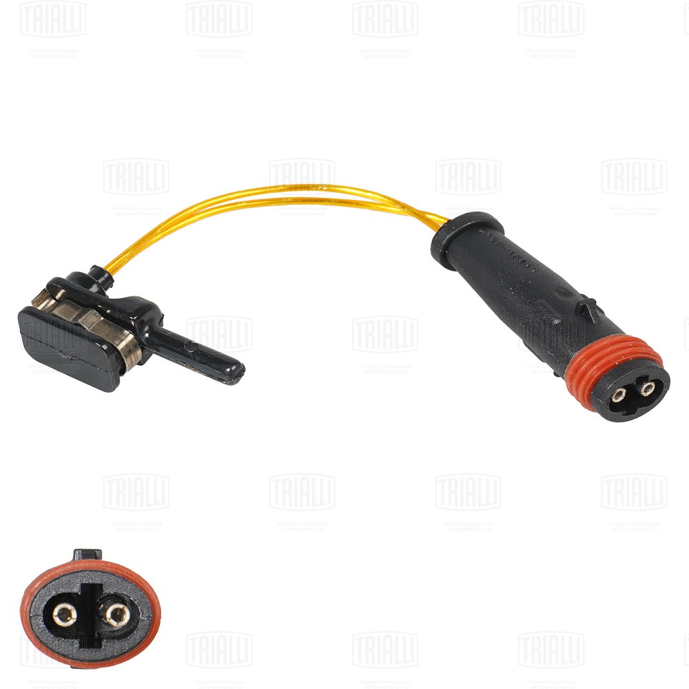 Warning Contact, brake pad wear (PFS 4067)