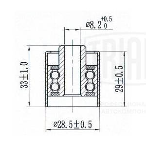 Tensioner Pulley, timing belt