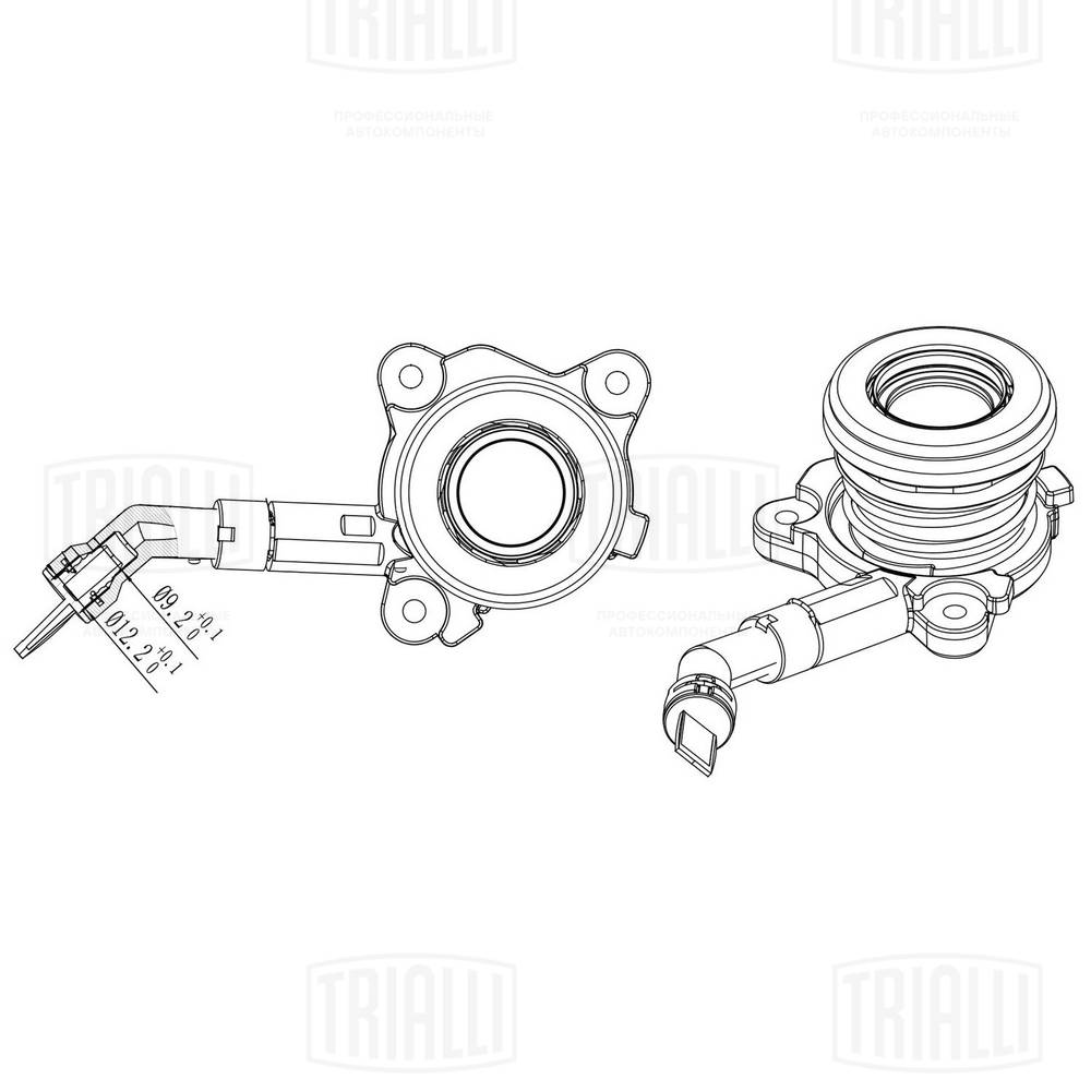 Central Slave Cylinder, clutch