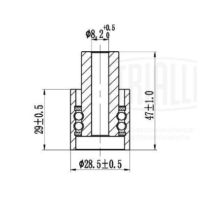 Tensioner Pulley, timing belt