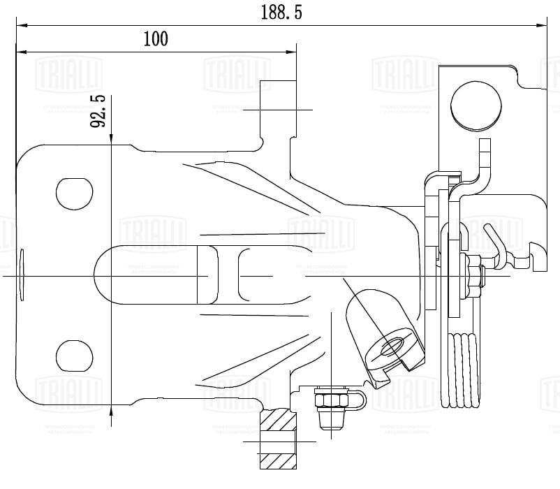 Brake Caliper (CF 012072)