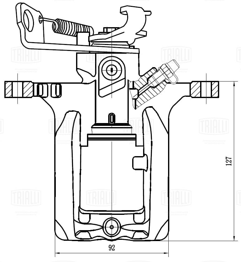 Brake Caliper (CF 350137)