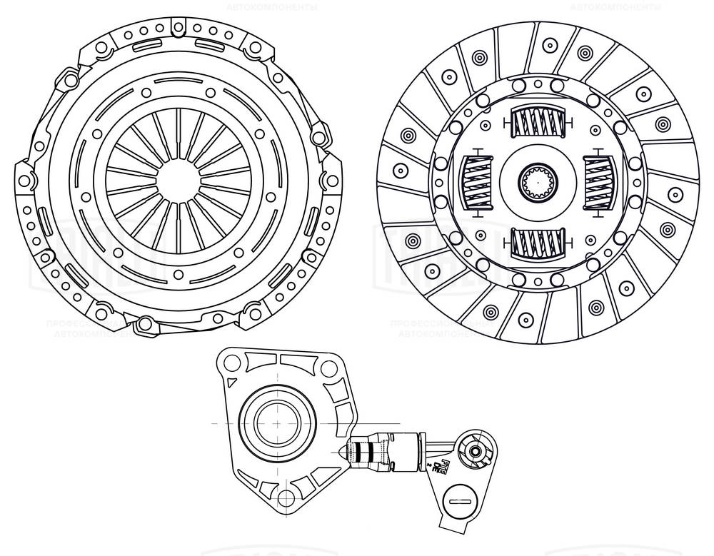 Clutch Kit (FR 1016)