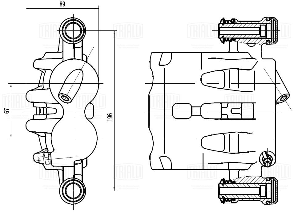 Brake Caliper (CF 103565)