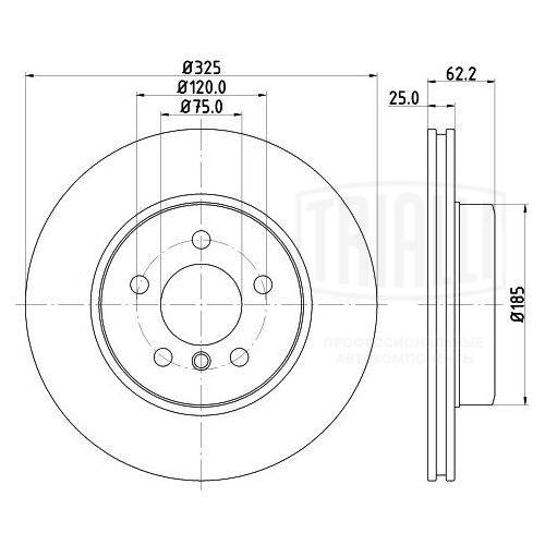 Brake Disc (DF 263920)