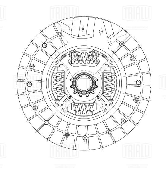 Release Plate, clutch (FD 1916)