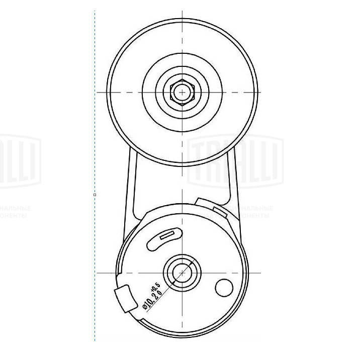 Belt Tensioner, V-ribbed belt