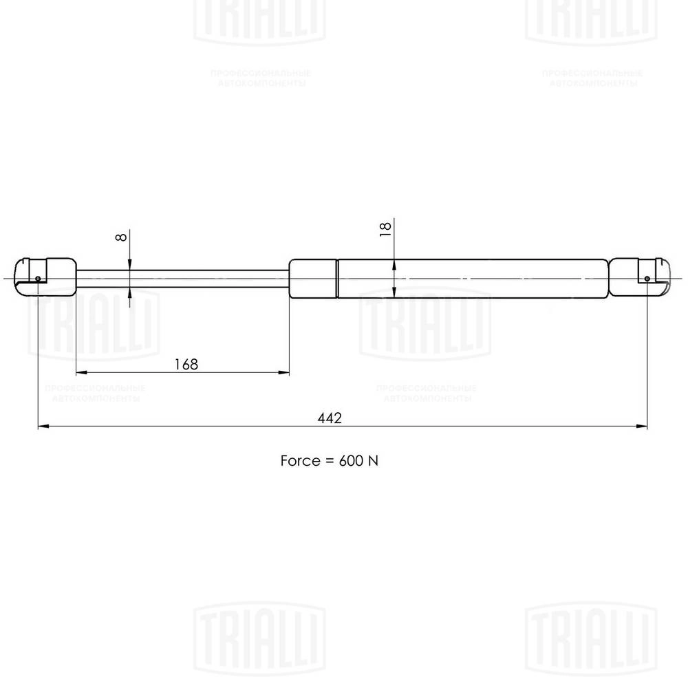 Gas Spring, boot/cargo area