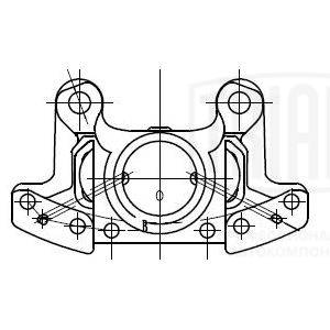 Brake Caliper (CF 182020)