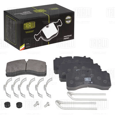 Brake Pad Set, disc brake (PFT 29162)