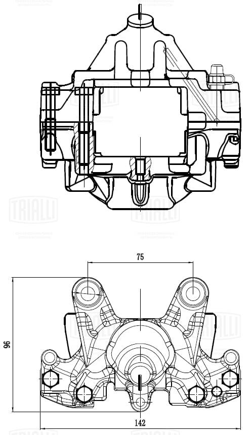 Brake Caliper (CF 032009)