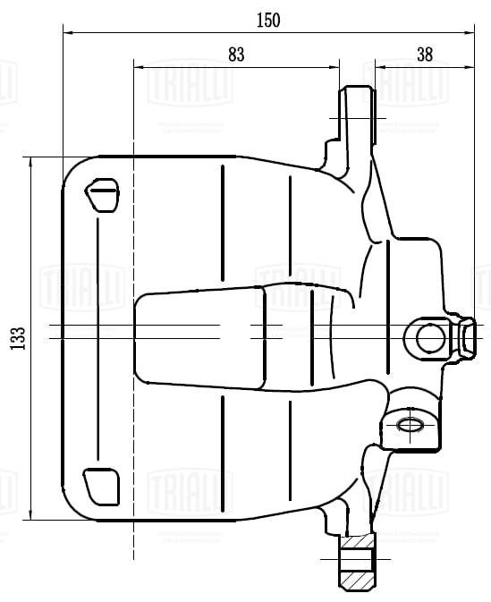 Brake Caliper (CF 103567)