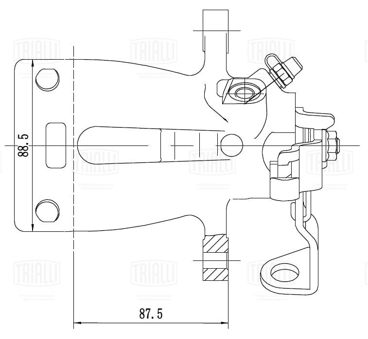 Brake Caliper (CF 185105)