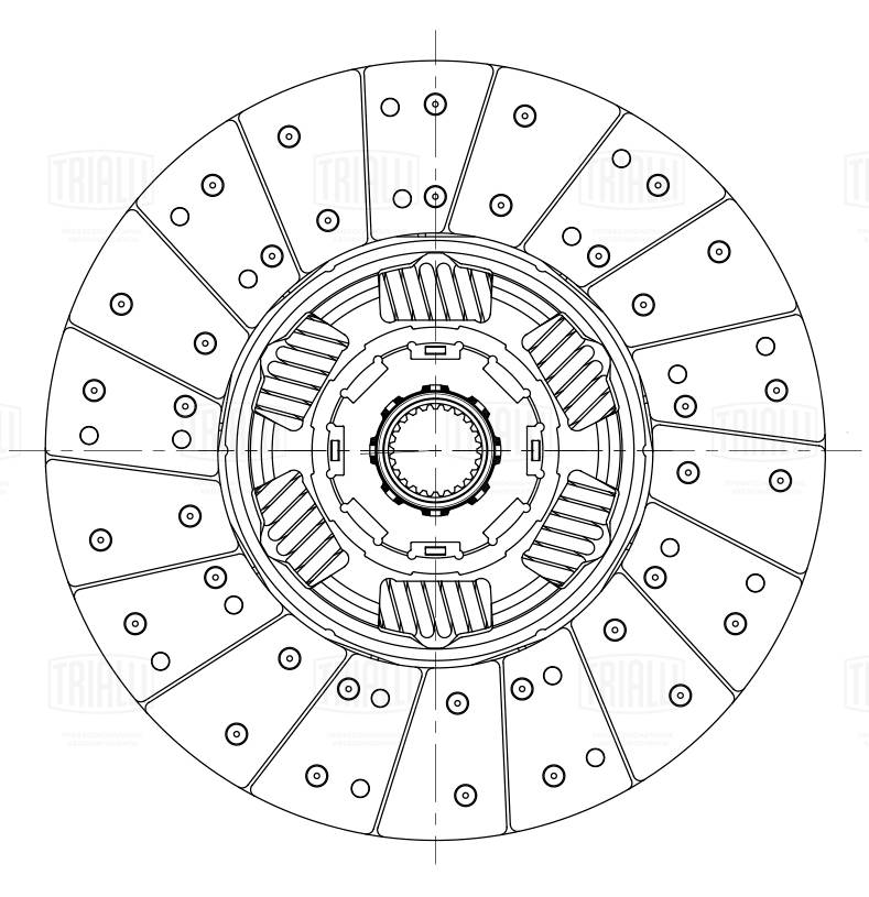 Release Plate, clutch (FD 406)