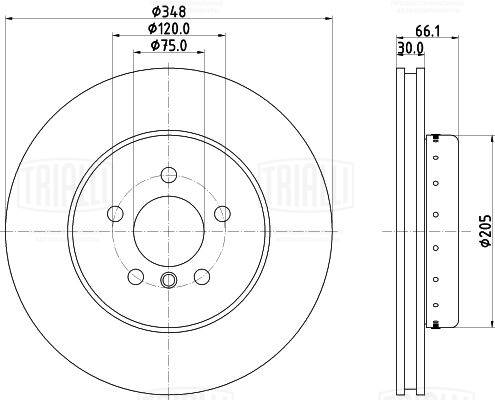 Brake Disc (DF 190426)