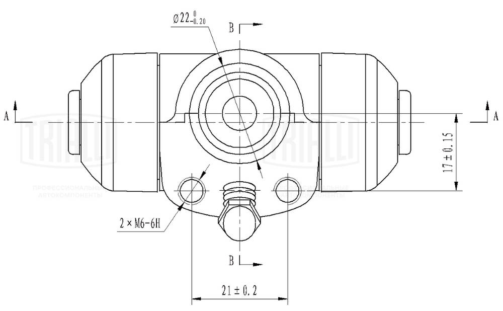 Wheel Brake Cylinder (CF 0115)