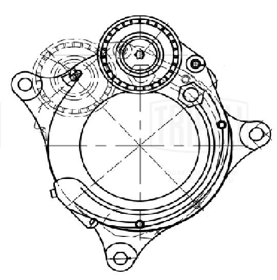 Belt Tensioner, V-ribbed belt (CM 5687)