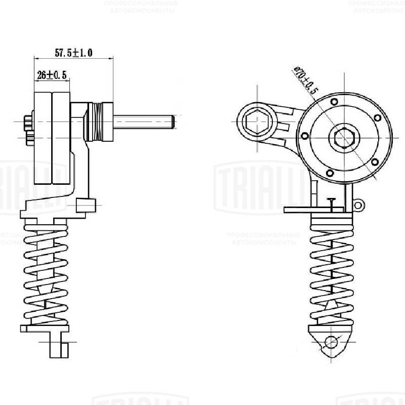 Deflection/Guide Pulley, V-ribbed belt