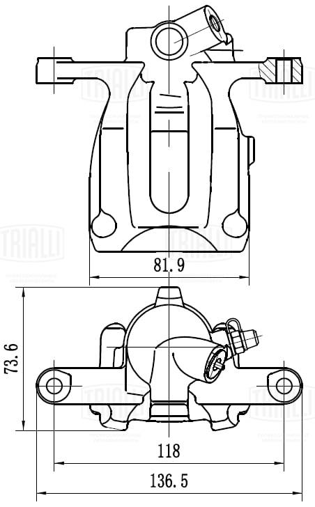 Brake Caliper (CF 032012)